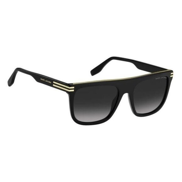 New MARC JACOBS Black Square MARC 586/S 8079O Sunglasses Women - Picture 3 of 4